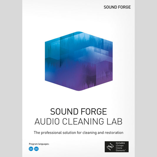 MAGIX SOUND FORGE Audio Cleaning Lab 4 Audio Software