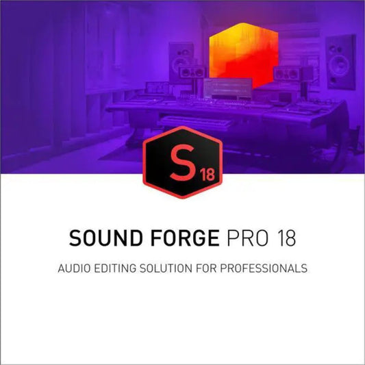 MAGIX SOUND FORGE Pro 18 Audio Software