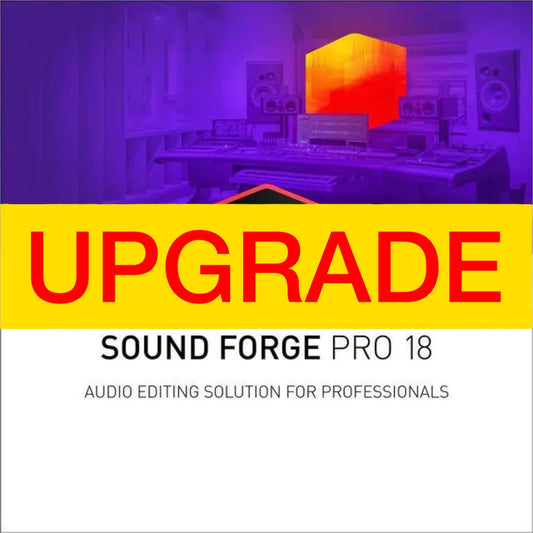MAGIX SOUND FORGE Pro 18 UPG Audio Software