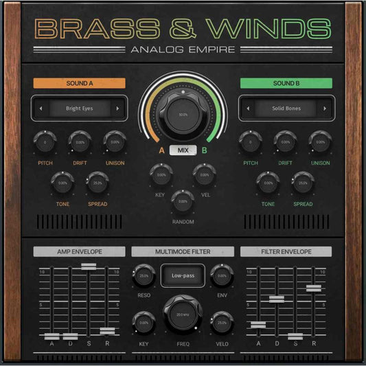 MeldaProduction Analog Empire: Brass & Winds Audio Plug-in