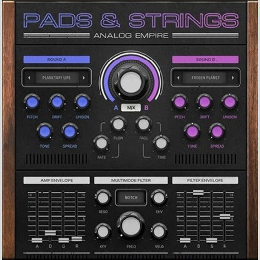 MeldaProduction Analog Empire: Pads and Strings Audio Plug-in