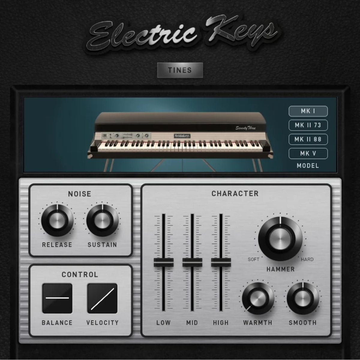 MeldaProduction Electric Keys - Tines Audio Plug-in