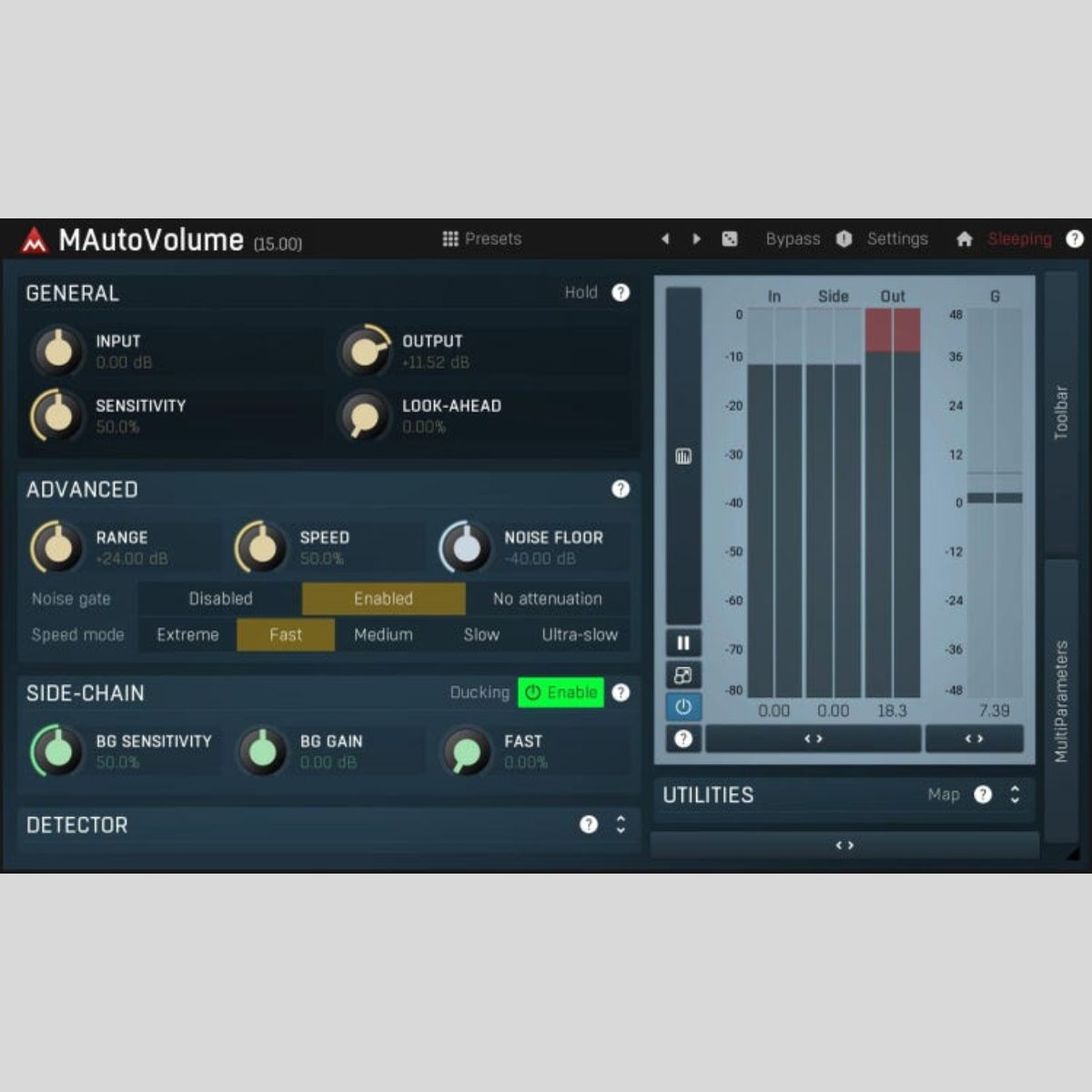 MeldaProduction MAutoVolume Audio Plug-in