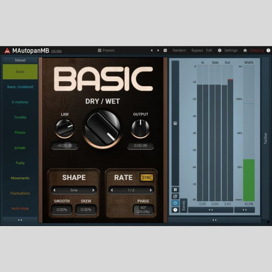 MeldaProduction MAutopanMB Audio Plug-in