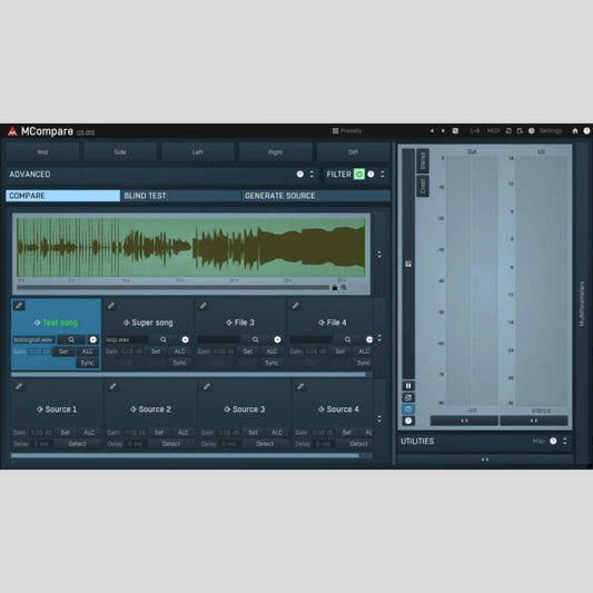 MeldaProduction MCompare Audio Plug-in