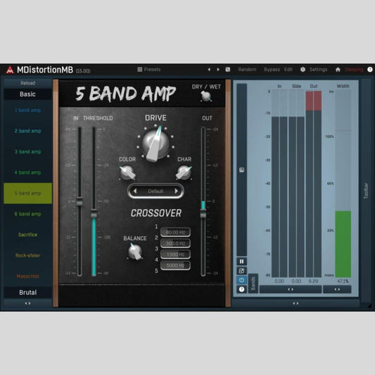 MeldaProduction MDistortionMB Audio Plug-in