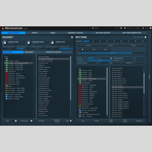 MeldaProduction MDrummer Audio Plug-in