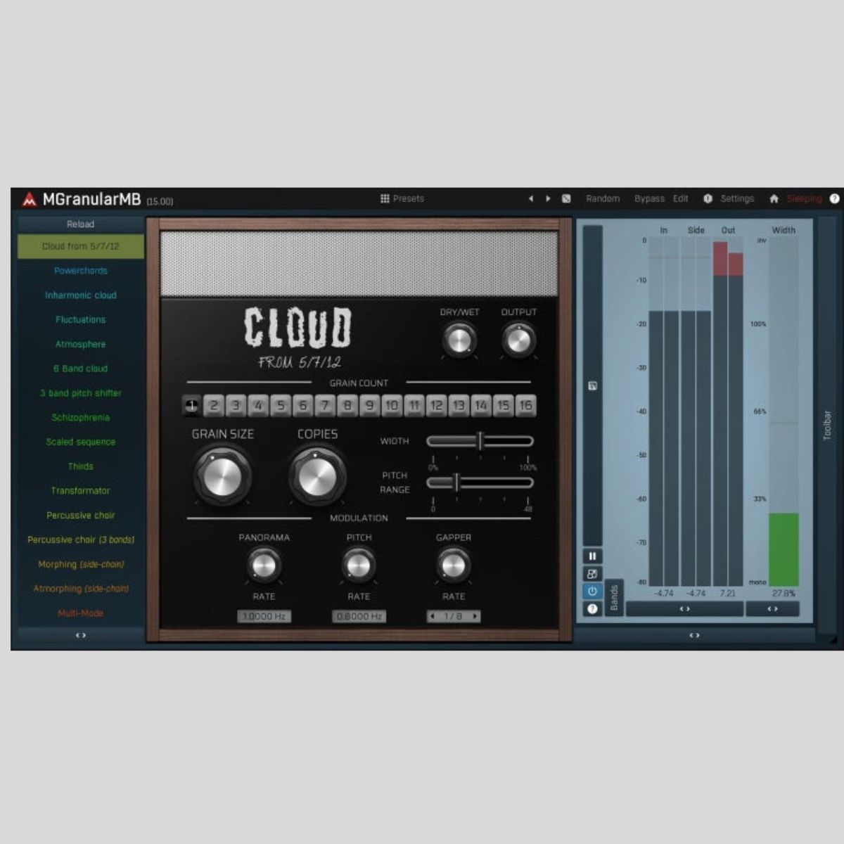 MeldaProduction MGranularMB Audio Plug-in