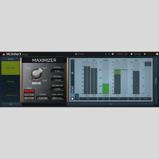 MeldaProduction MLimiterX Plug-in
