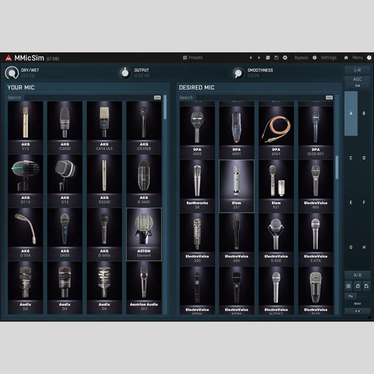 MeldaProduction MMicSim Audio Plug-in