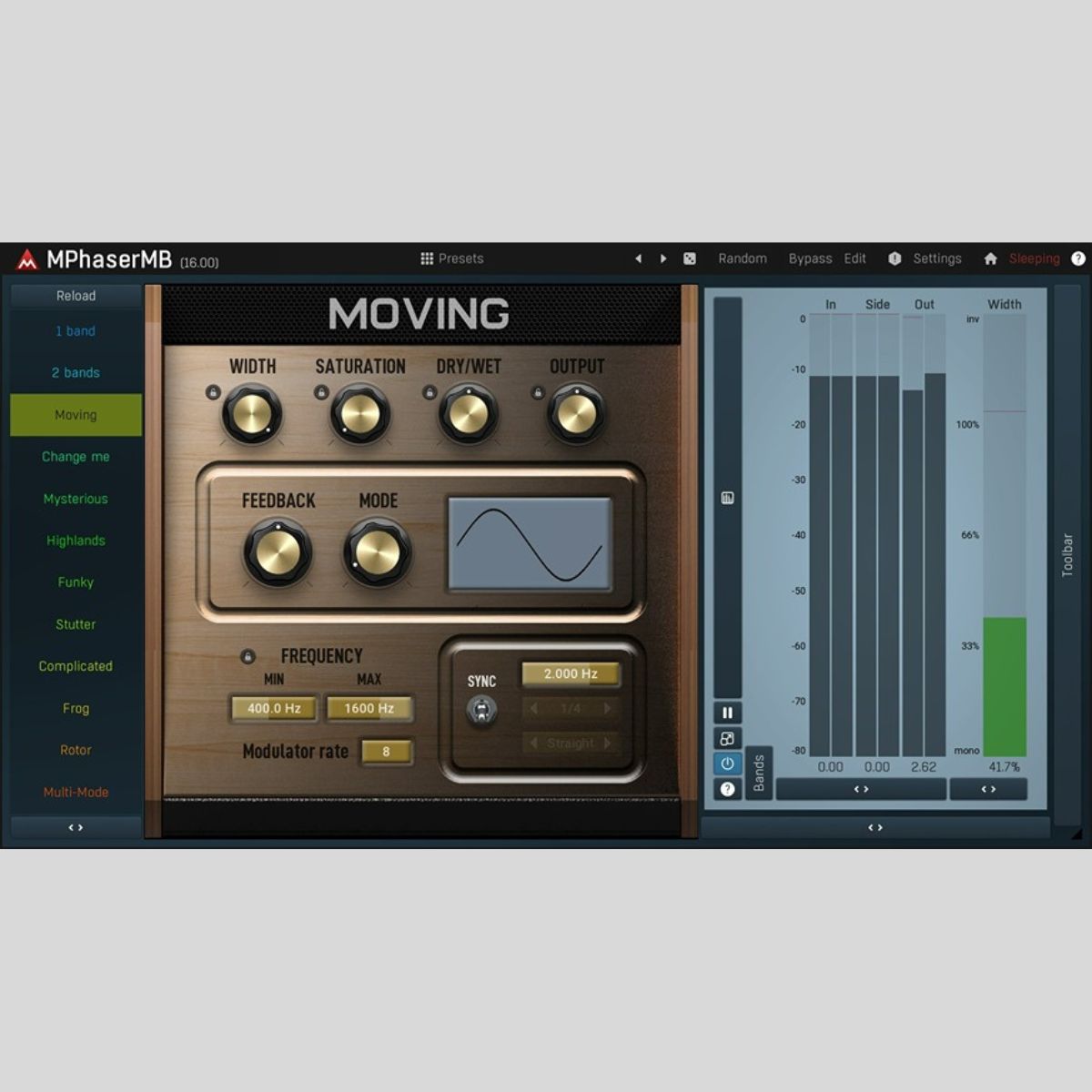 MeldaProduction MPhaserMB Audio Plug-in