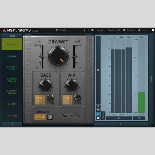 MeldaProduction MSaturatorMB Audio Plug-in