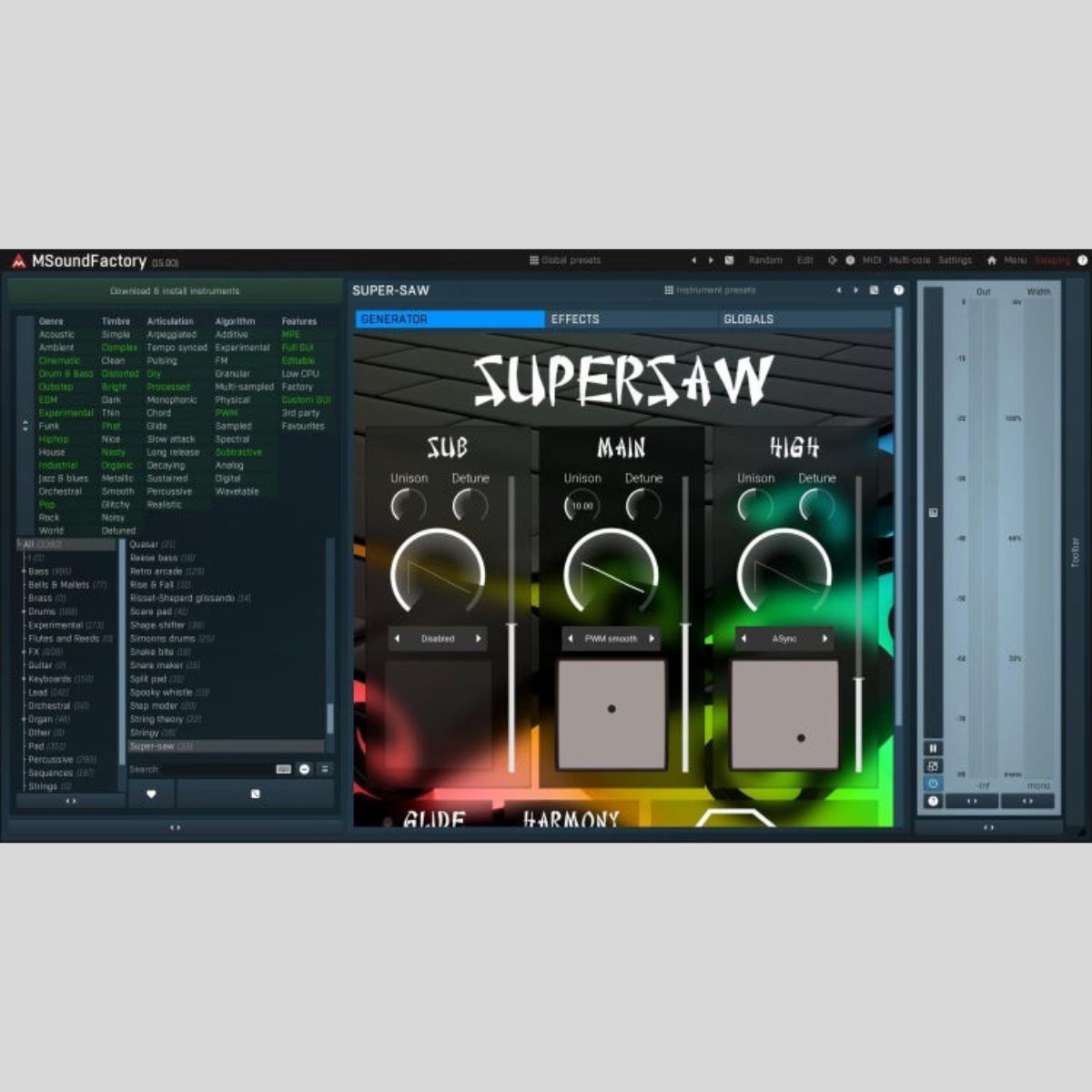 MeldaProduction MSoundFactory Audio Plug-in