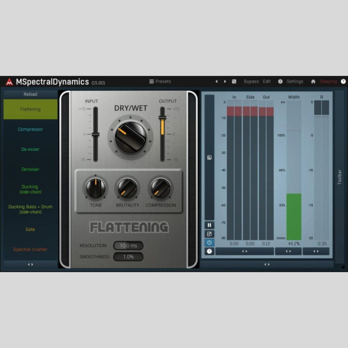 MeldaProduction MSpectralDynamics Audio Plug-in