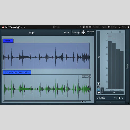 MeldaProduction MTrackAlign Audio Plug-in
