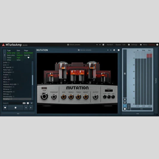 MeldaProduction MTurboAmp Audio Plug-in