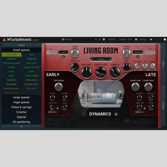 MeldaProduction MTurboReverbLE Plug-in