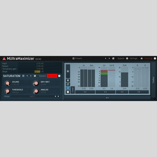 MeldaProduction MUltraMaximizer Audio Plug-in