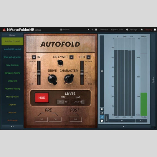 MeldaProduction MWaveFolderMB Audio Plug-in