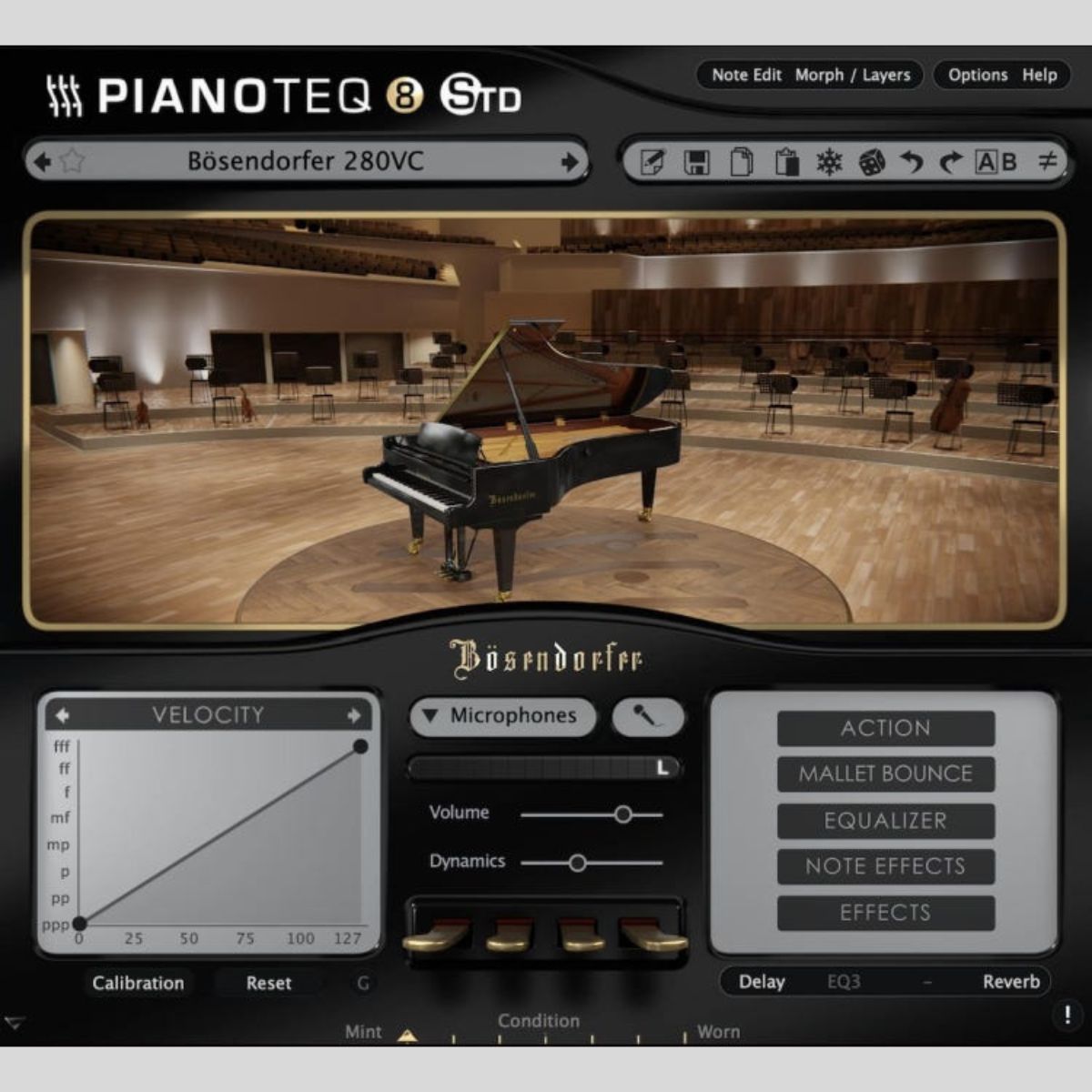 Modartt Pianoteq Bösendorfer 280VC Physically Modeled Piano Virtual Instrument