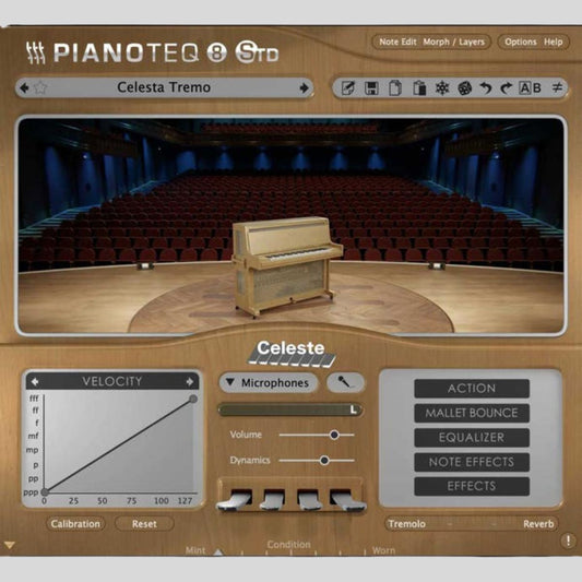 Modartt Pianoteq Celeste Add-On Physically Modeled Piano Virtual Instrument