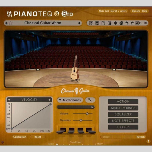 Modartt Pianoteq Classical Guitar Physically Modeled Piano Virtual Instrument