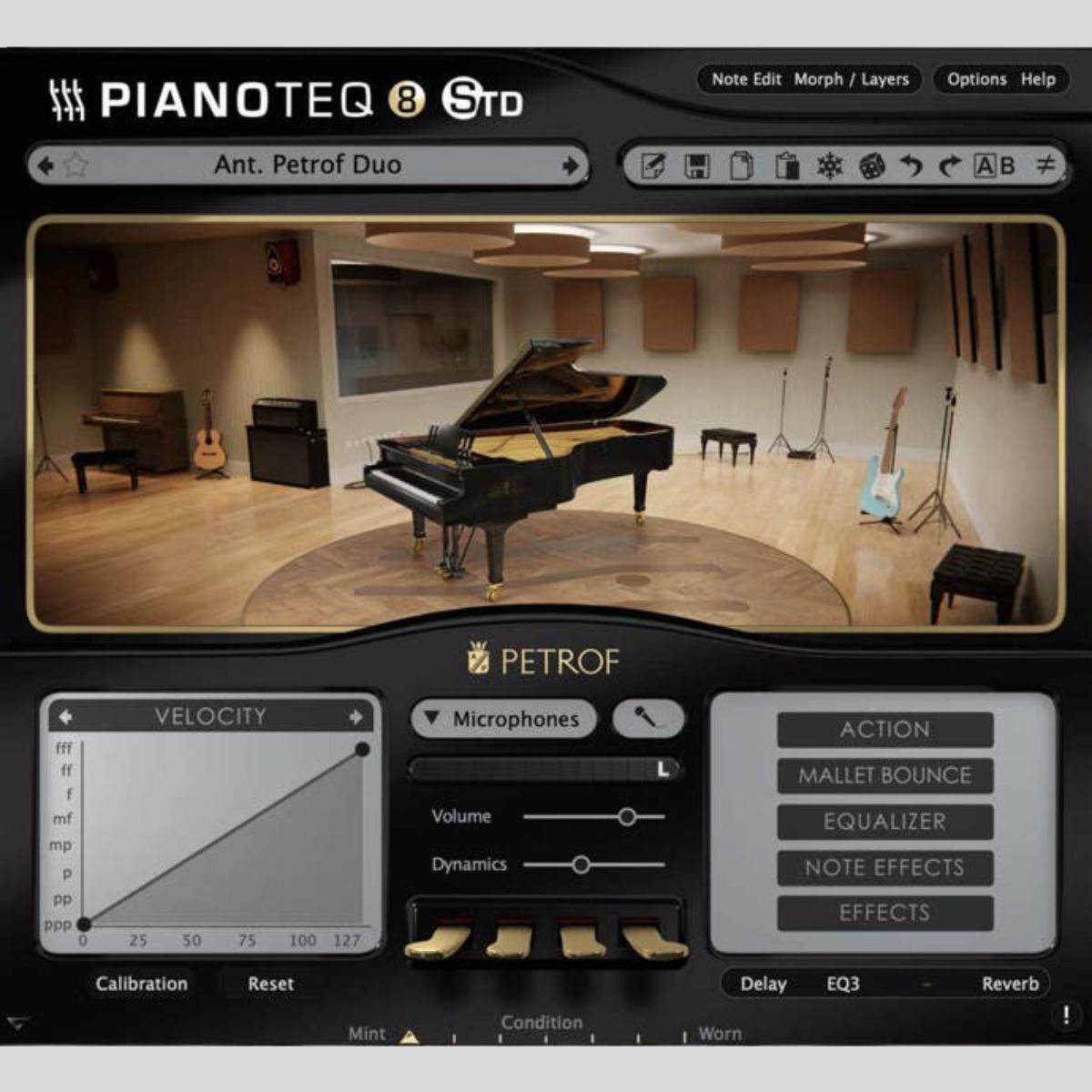 Modartt Pianoteq PETROF Grand Piano Collection Plug-in Bundle Physically Modeled Piano Virtual Instrument