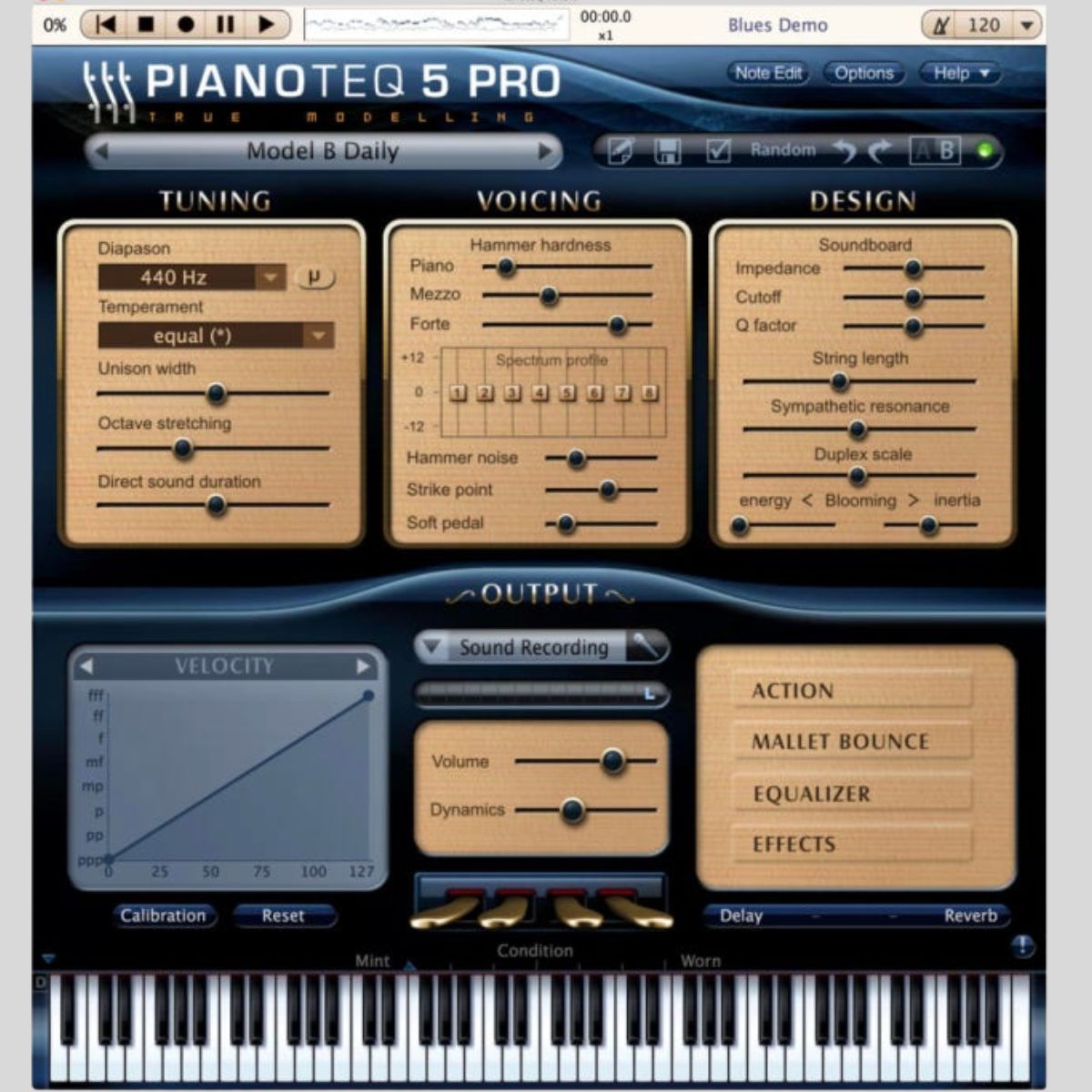 Modartt Pianoteq Steinway Model B Physically Modeled Piano Virtual Instrument