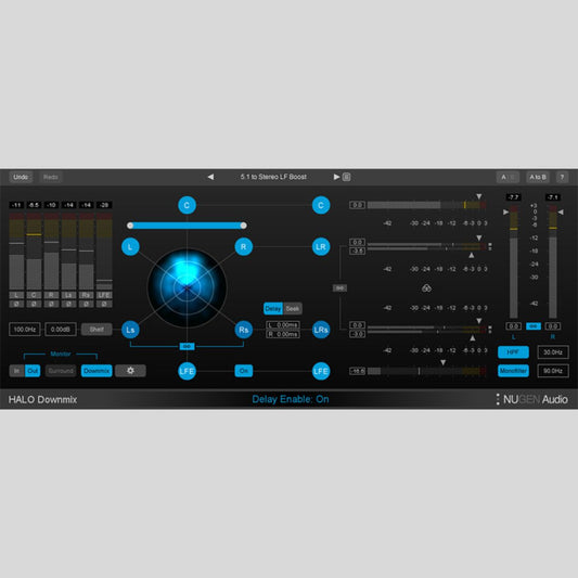 NUGEN Audio NUGEN Halo Downmx w 3D extension Plug-in
