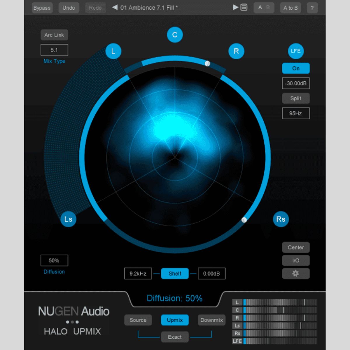 NUGEN Audio NUGEN Halo Upmix w 3D extension Plug-in