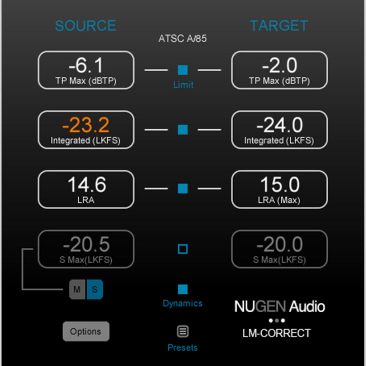NUGEN Audio NUGEN LM-Cor w DynApt extension Plug-in