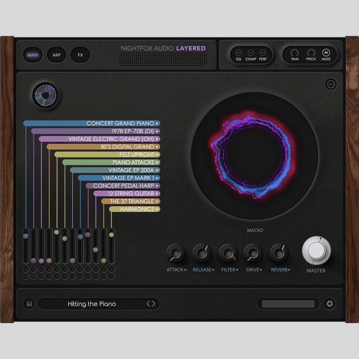 Nightfox Audio Layered Virtual Instrument