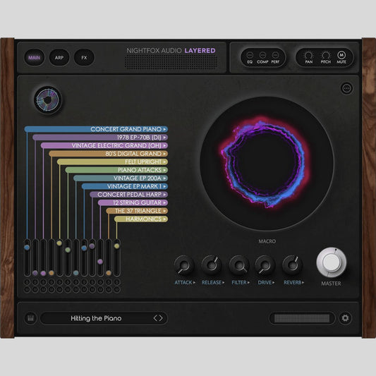 Nightfox Audio Layered Virtual Instrument