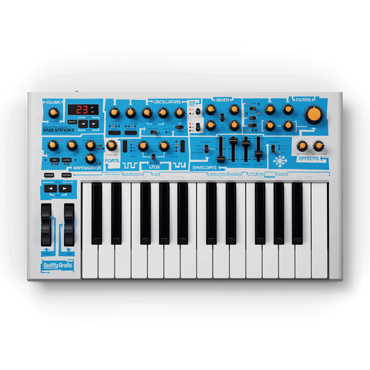 Novation Bass Station II Swifty Edition Top Down