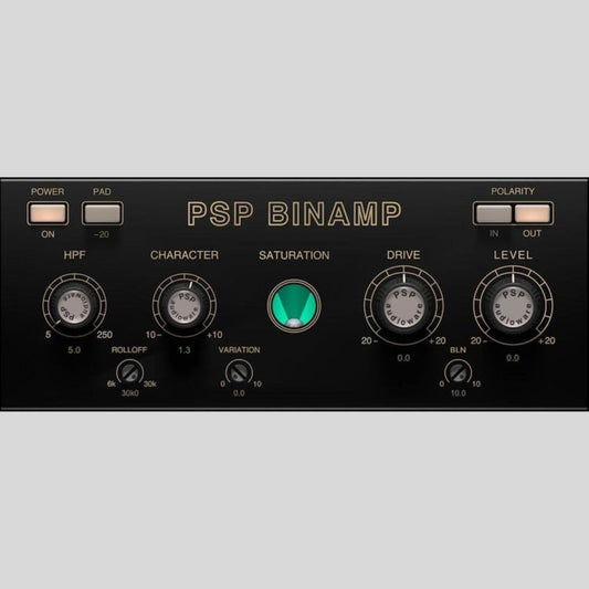 PSP Audioware BinAmp Audio Plug-in Plug-in