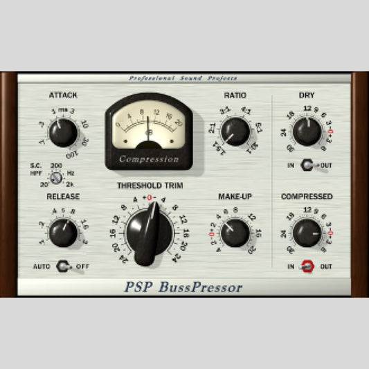 PSP Audioware BussPressor Audio Plug-in Plug-in