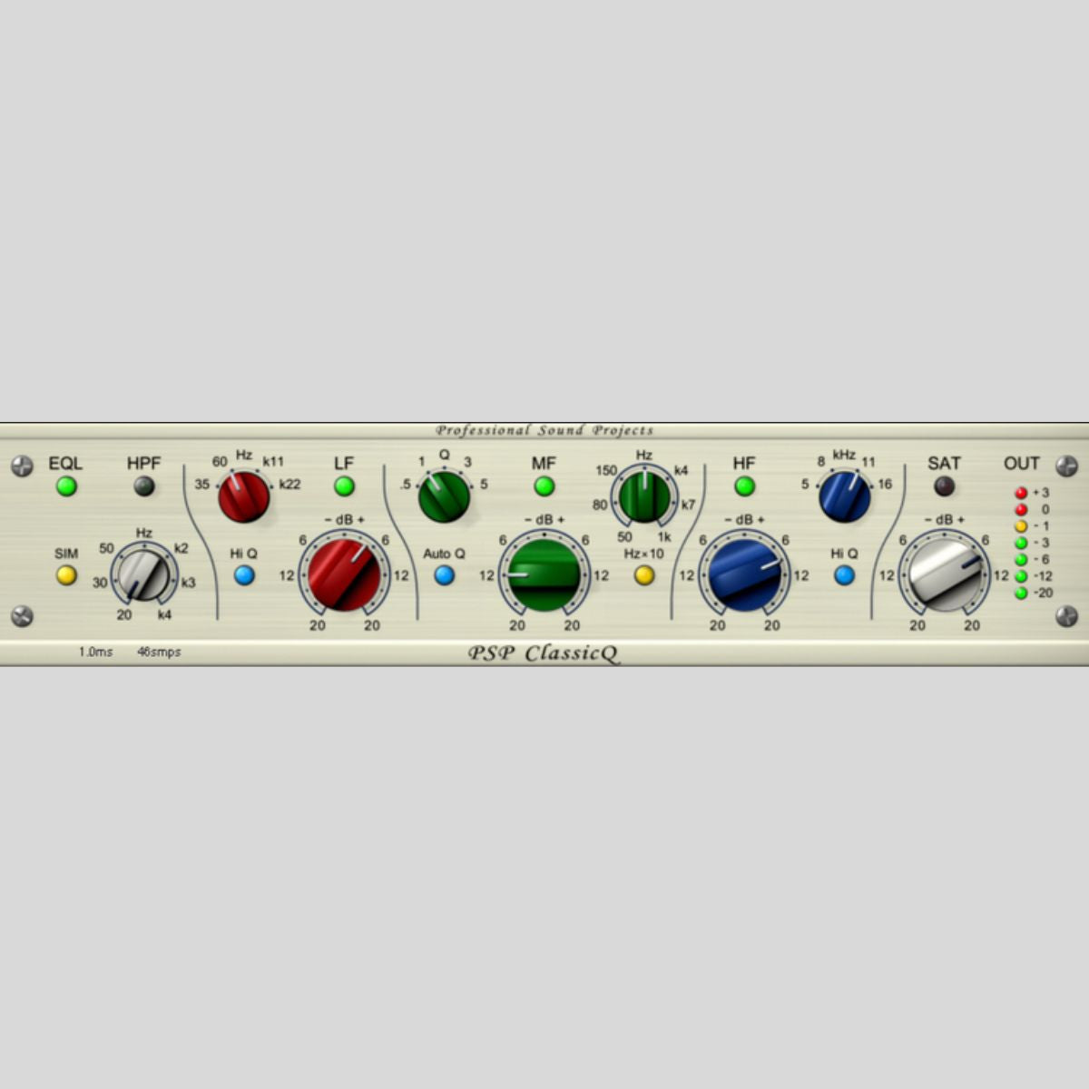 PSP Audioware ClassicQ Audio Plug-in Plug-in