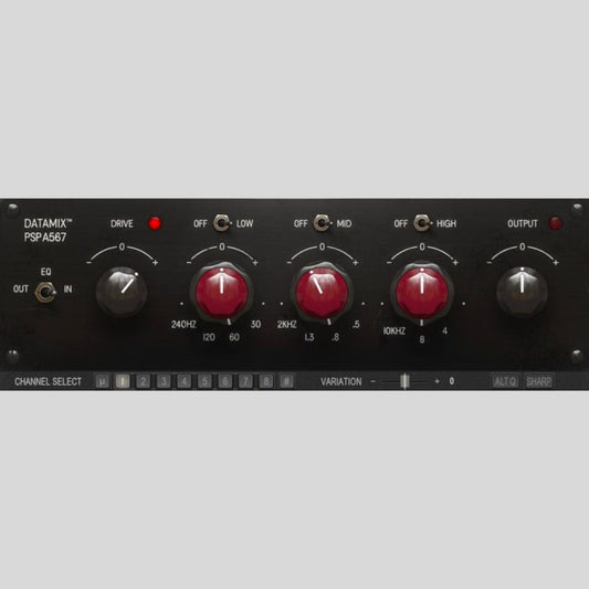 PSP Audioware Datamix A567 Audio Plug-in Plug-in