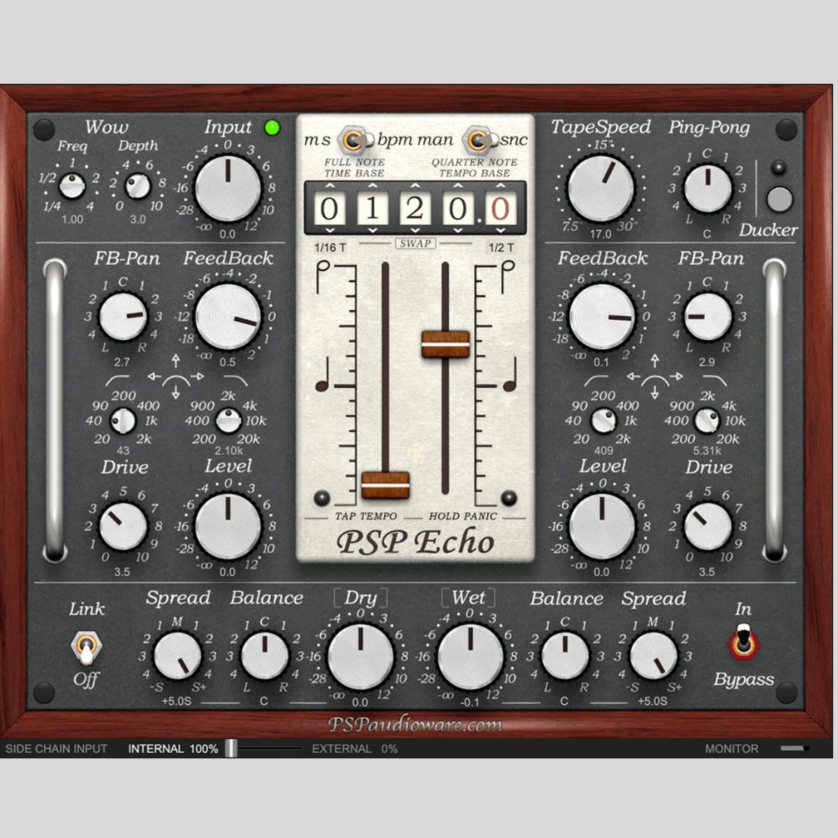 PSP Audioware Echo Audio Plug-in Plug-in