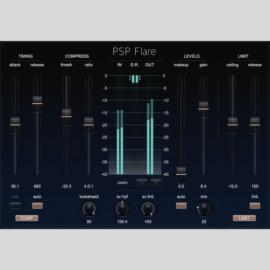 PSP Audioware Flare Audio Plug-in Plug-in