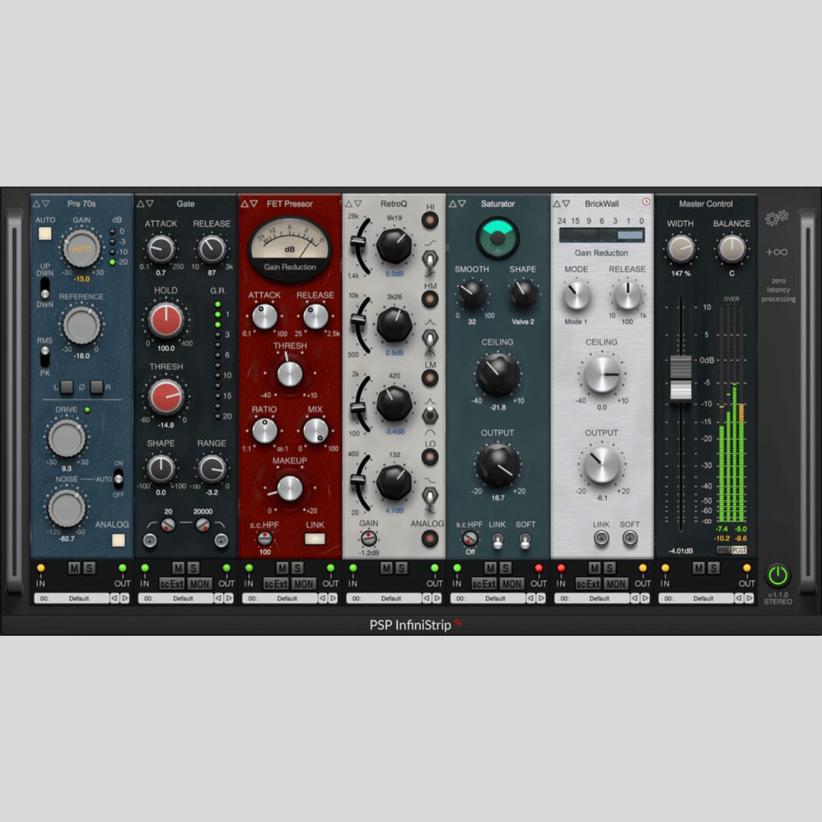 PSP Audioware InfiniStrip Earth Audio Plug-in Plug-in