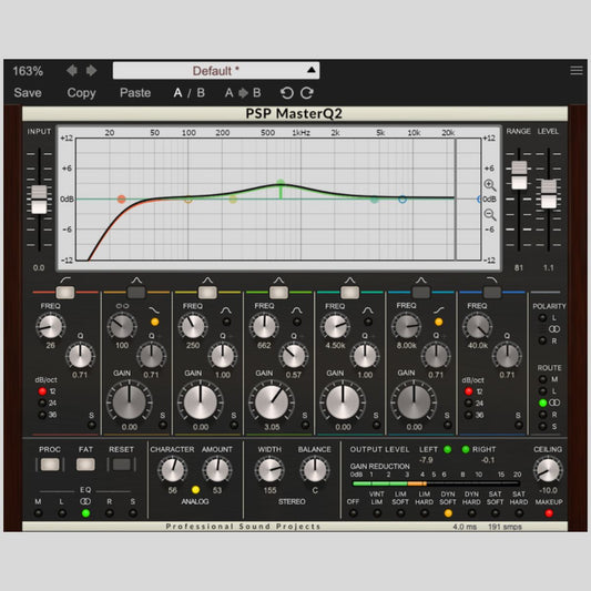 PSP Audioware MasterQ 2 Audio Plug-in Plug-in