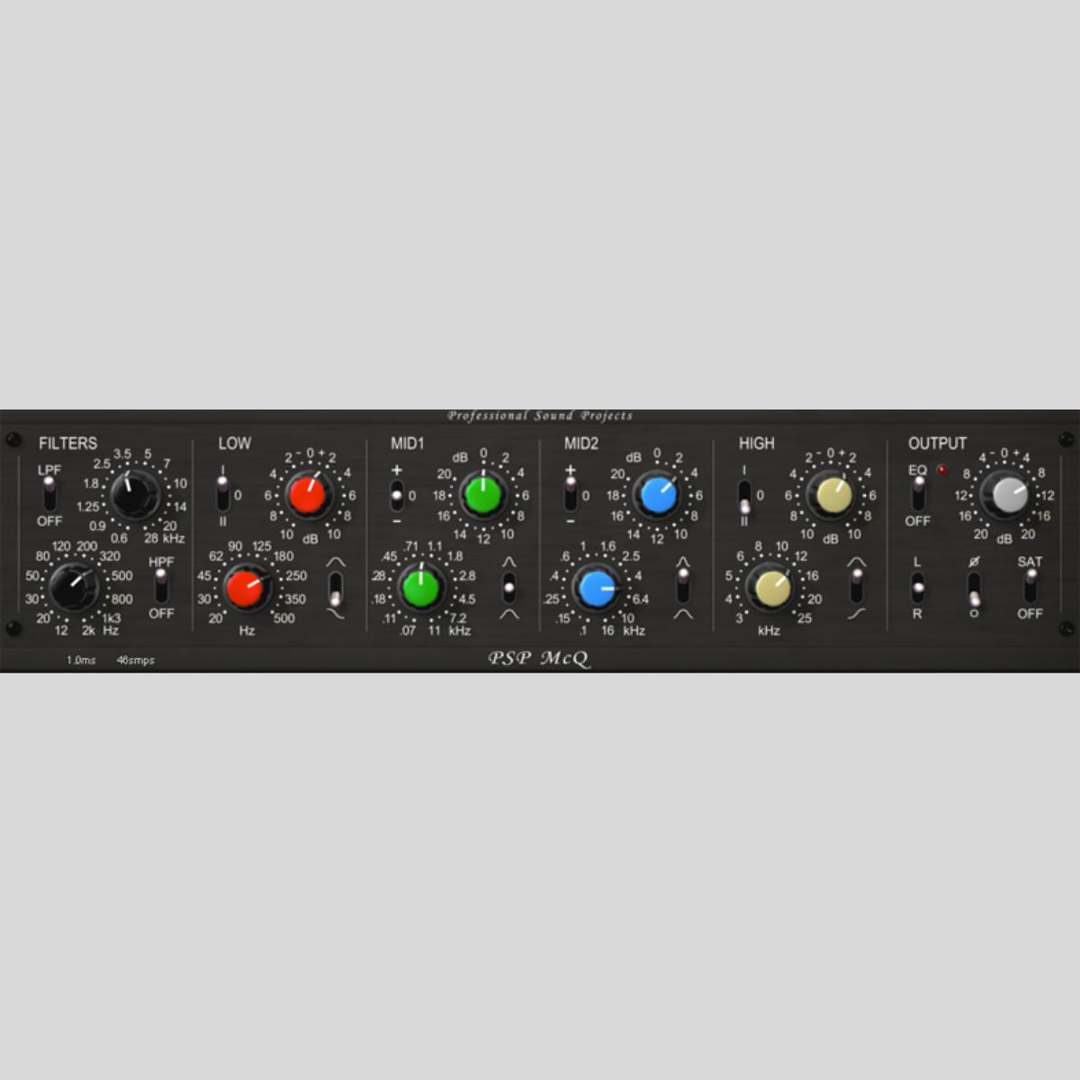 PSP Audioware McQ Audio Plug-in Plug-in