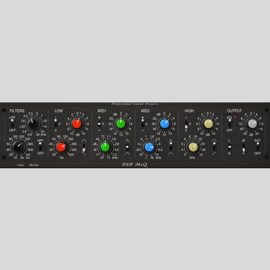 PSP Audioware McQ Audio Plug-in Plug-in