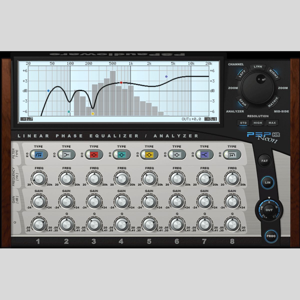 PSP Audioware Neon HR Audio Plug-in Plug-in