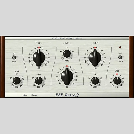 PSP Audioware RetroQ Audio Plug-in Plug-in