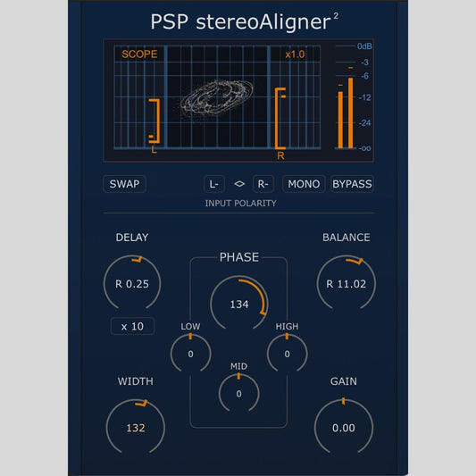 PSP Audioware StereoAligner2 Audio Plug-in Plug-in