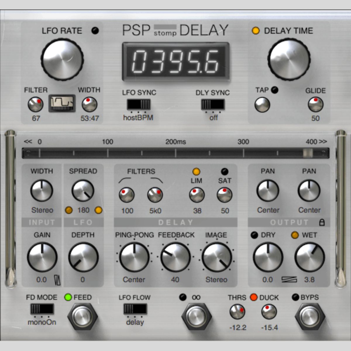 PSP Audioware StompDelay Plug-in Plug-in