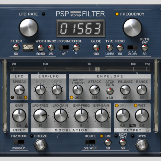 PSP Audioware StompFilter Plug-in Plug-in