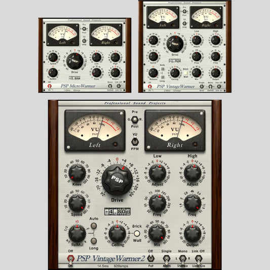 PSP Audioware Vintage Warmer 2 Audio Plug-in Plug-in